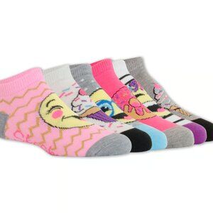 6 Pack Low Cut Emoji Ice Cream Socks NWT